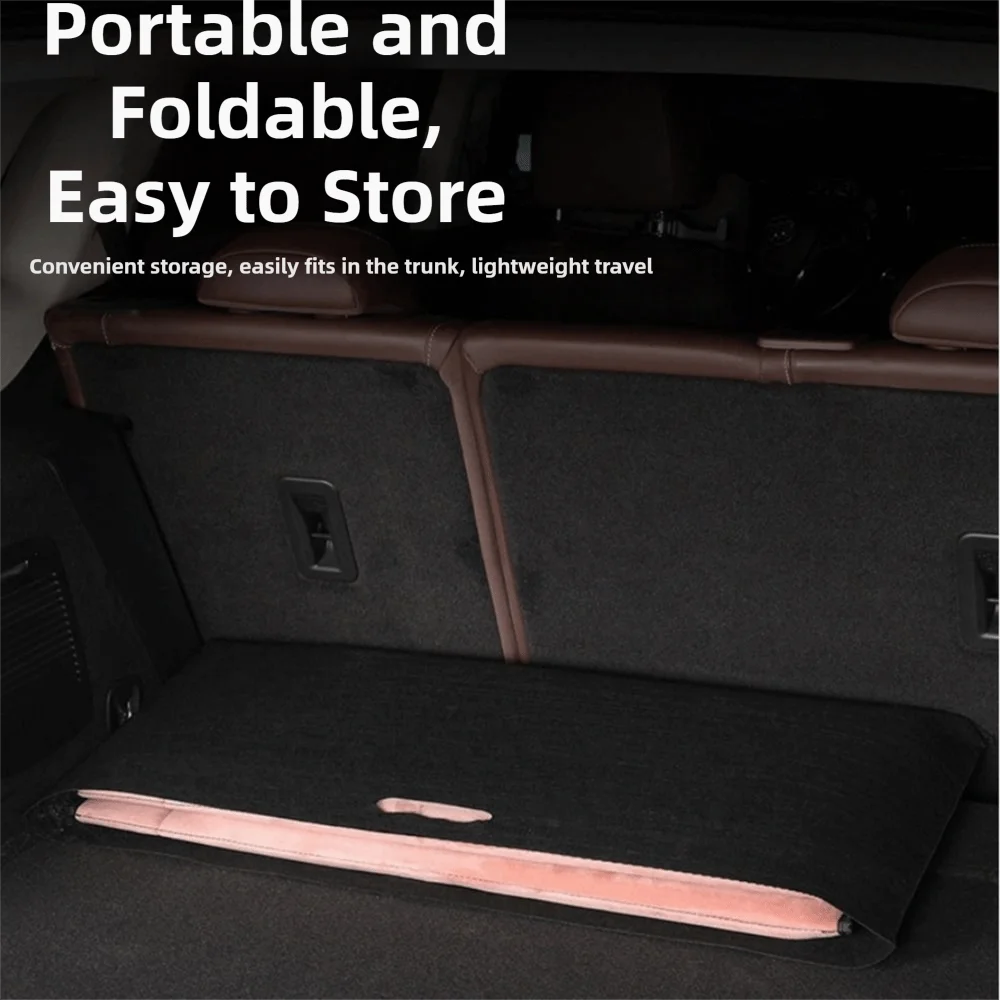 Foldable Design Car Backseat Mattress Comfortable Sleeping Bed Rear Zpaxo