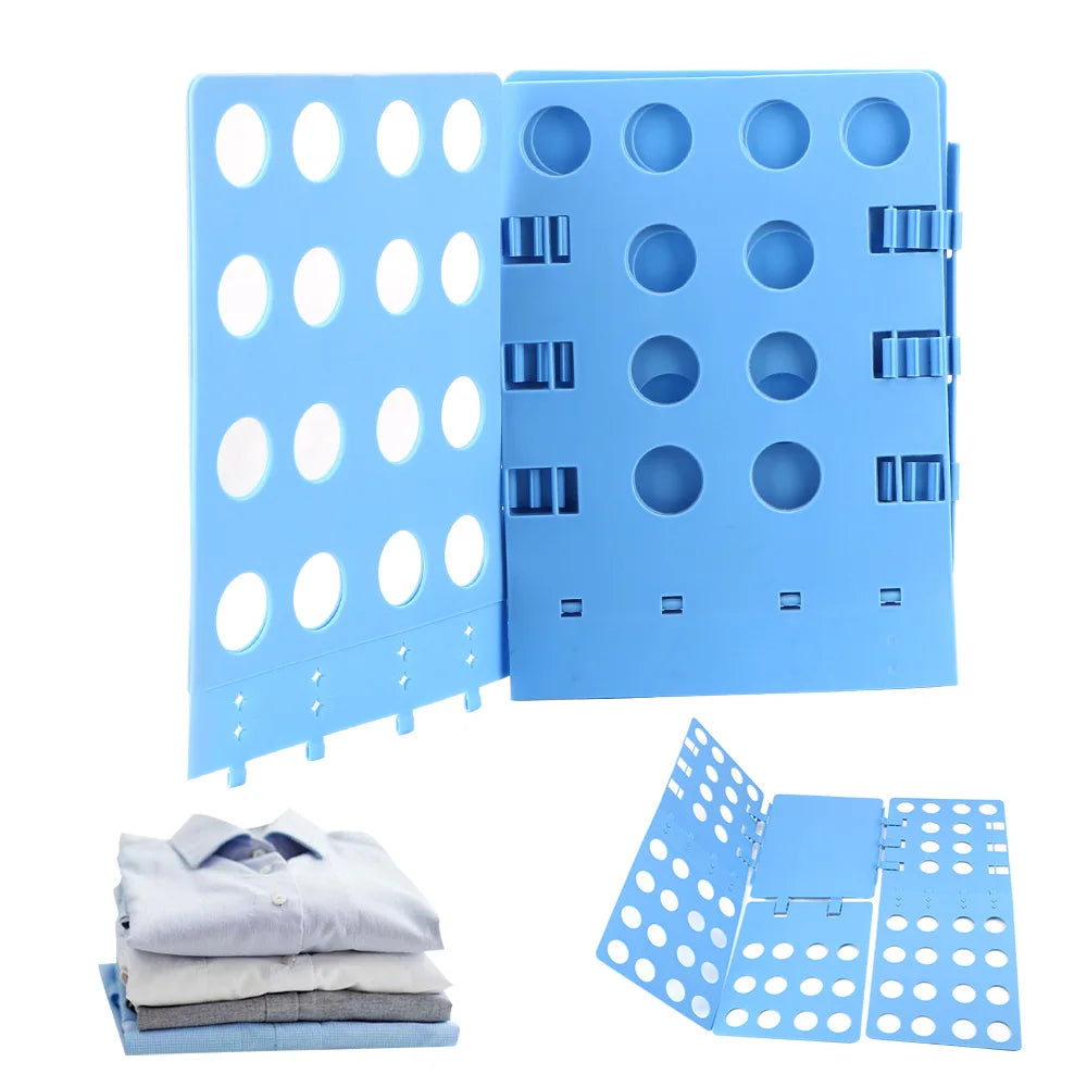Home Storage Clothes Holder Quick Clothes Folding Board T Shirts Jumpers Organizer Fold Kids Magic Clothes Folder Save Time Zpaxo