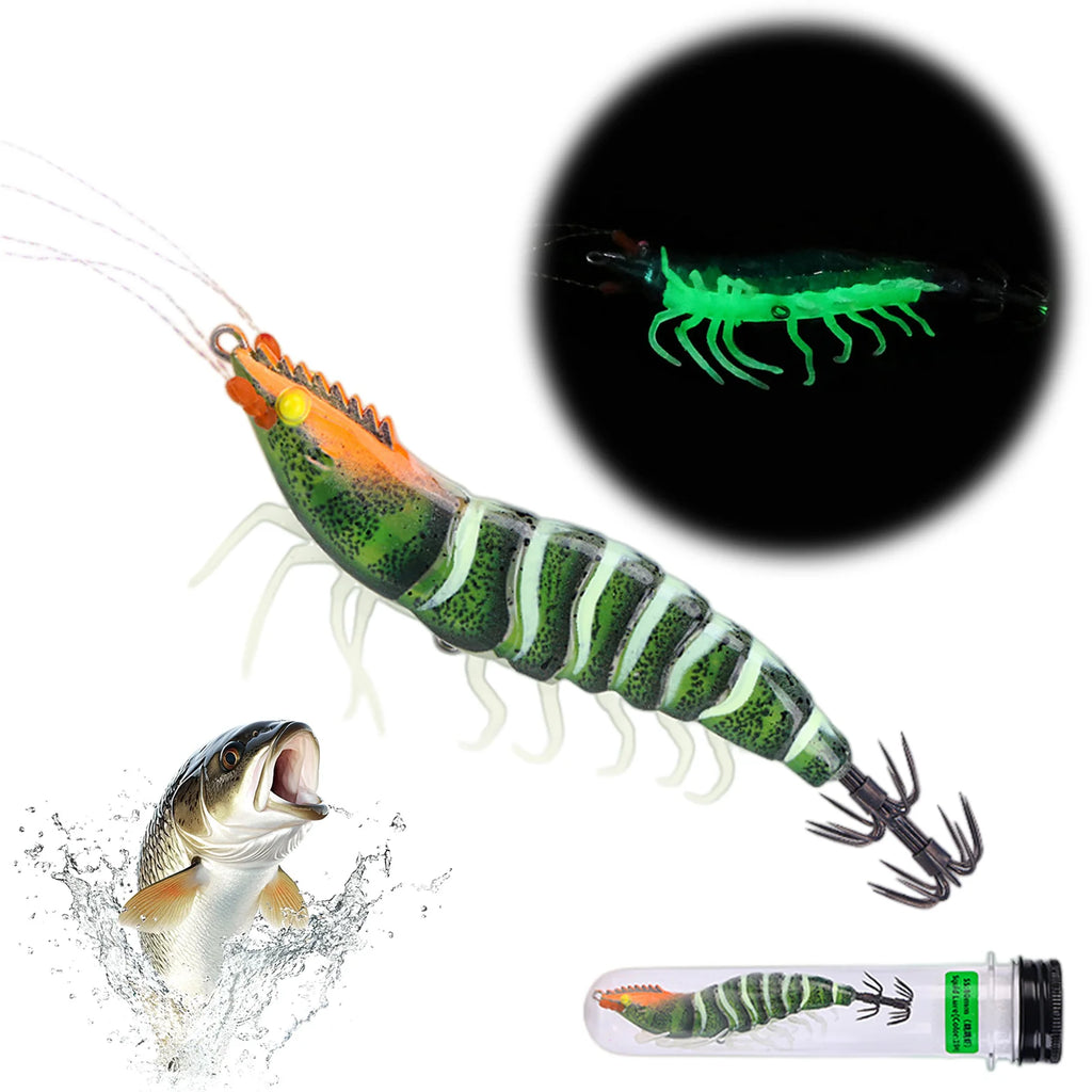 Fishing Squid Jigs Cuttlefish Lures Double-layer Rust-proof Hard