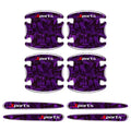 8-Pack Carbon Fibre Car Door Handle Bowl Protector Stickers