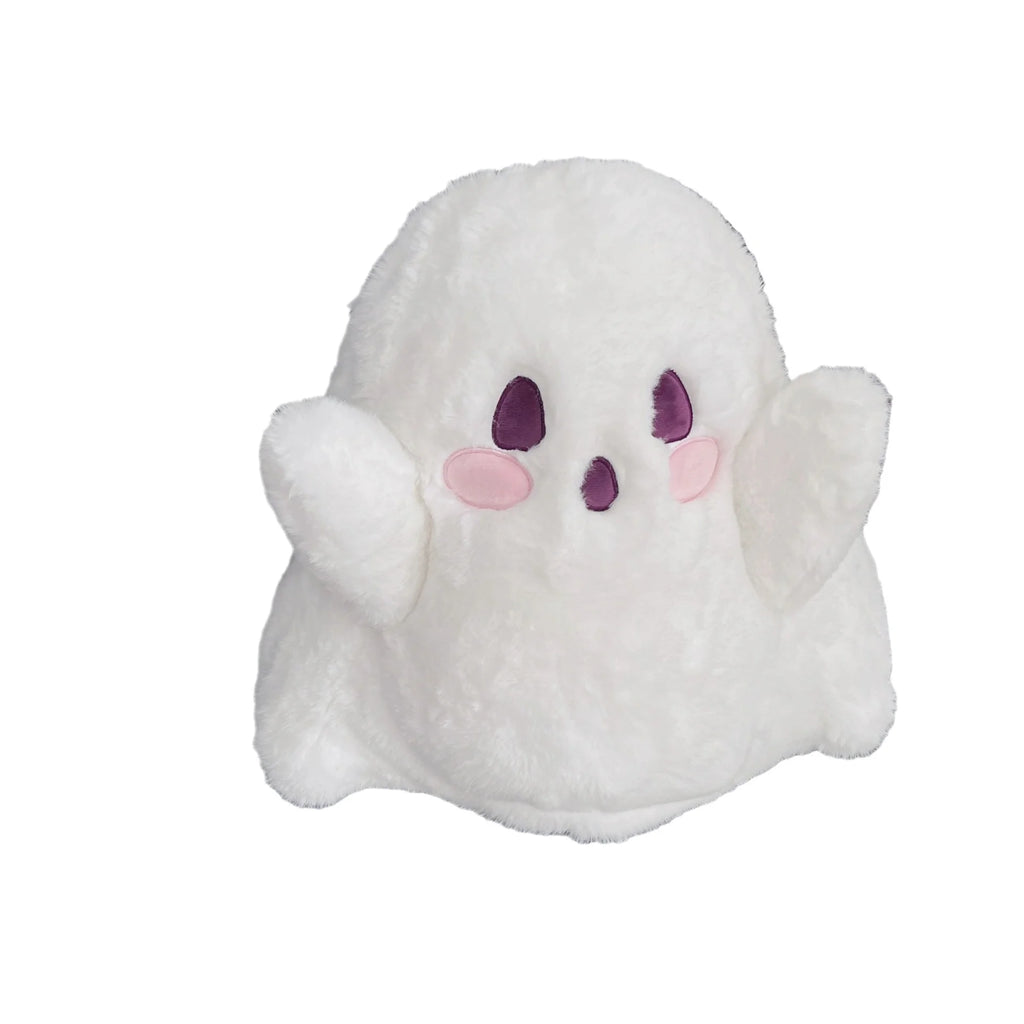 Halloween Ghost Plush Cartoon Backpack – Cute Casual Bag