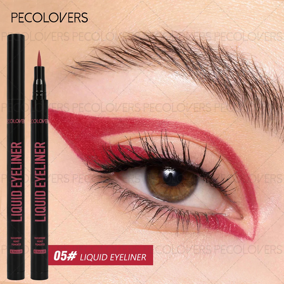 1PC Waterproof Liquid Eyeliner - No-Smudge, Long-Lasting Smooth Application, Rich In Colors, Creating A Charming Daily Makeup Zpaxo 05
