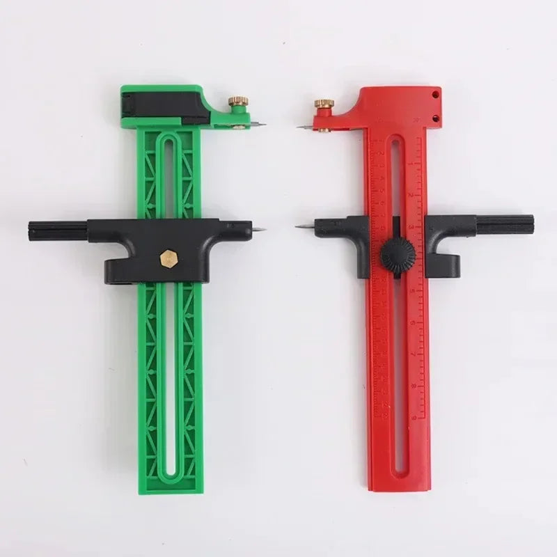 Circle Cutter Adjustable Circular Cutting Tool for Making Fabric Crafts DIY Scrapbook Art Craft Tool Circle Paper Cutter Zpaxo