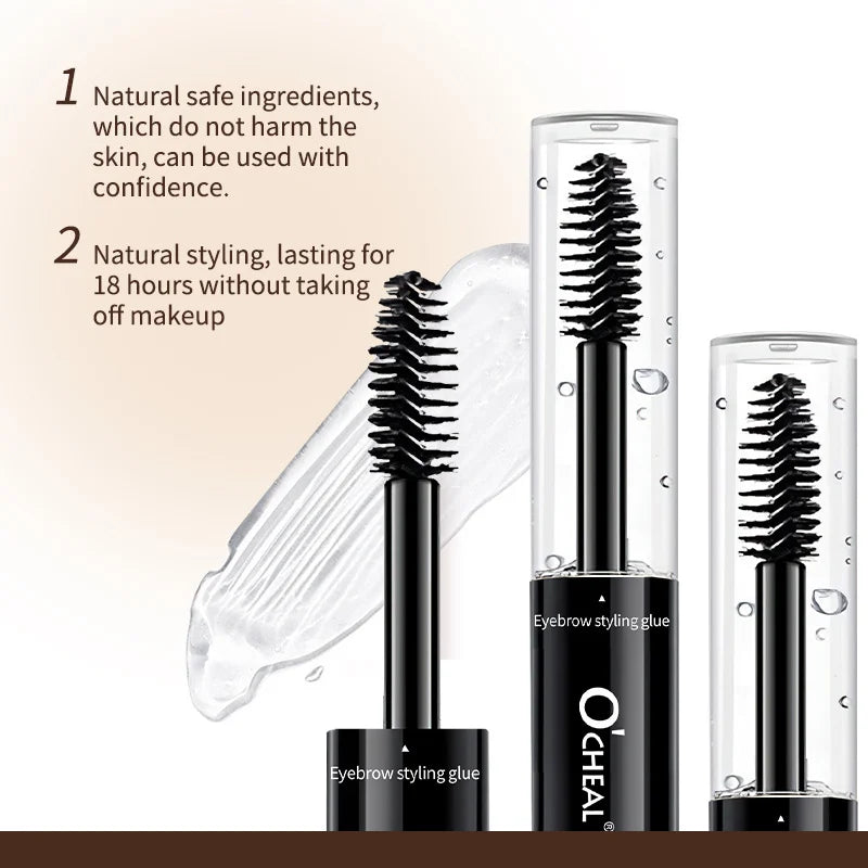 Eyebrows double head dyed eyebrows long-lasting setting liquid non-smudging waterproof and sweat-proof eyebrow dye cream Zpaxo