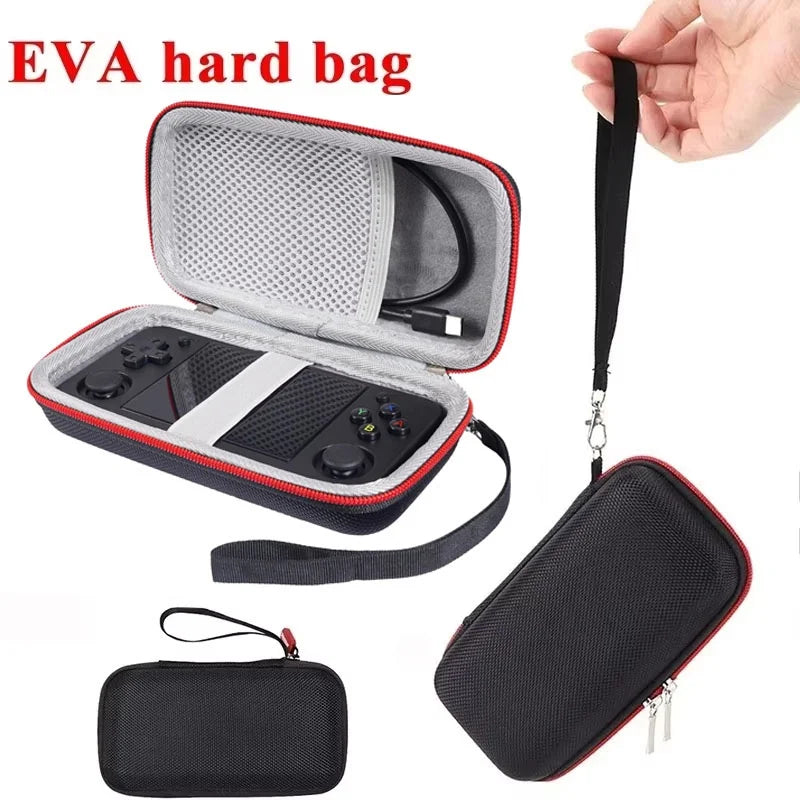 EVA Carrying Case For Anbernic RG35XX H/RG353M Game Console Shockproof Travel Storage Bag Anti-scratch Hard Shell Zipper Pouch Zpaxo