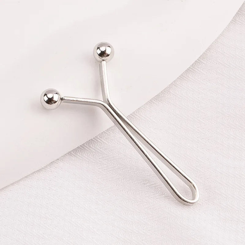 4 Jeans Skirts Detachable Buckle Accessories Adjustable Sleeve Clip Zpaxo 10PCS-Silver