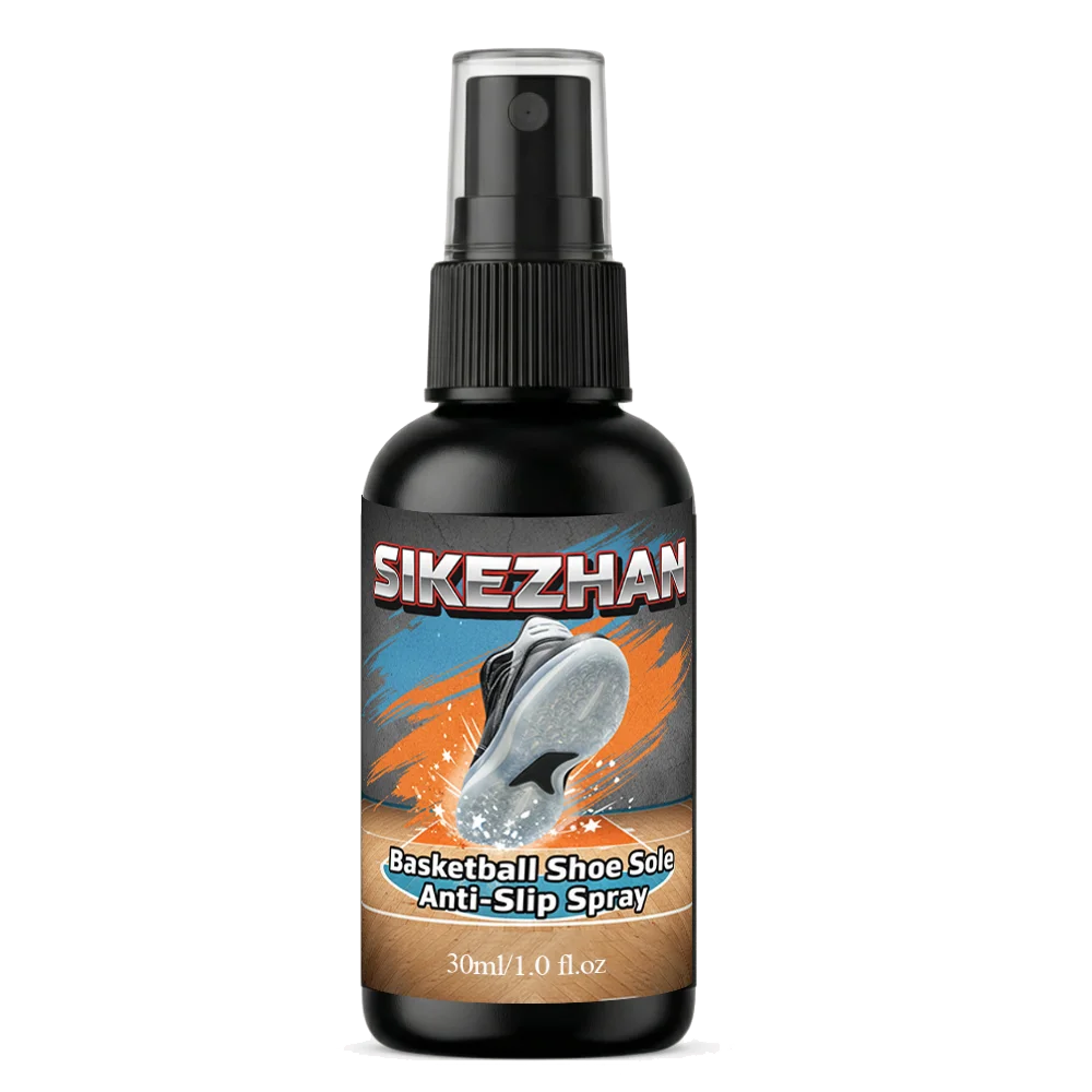 SIKEZHAN Basketball Shoe Grip Spray - Anti-Slip Traction Enhancer for Sneaker Soles - Instant Court Grip & Stop Sliding Zpaxo 30ml