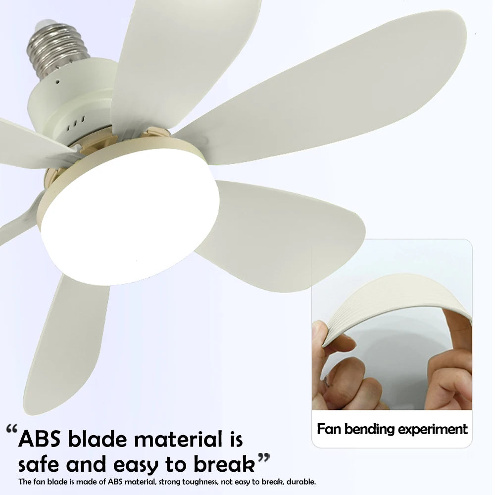 20-40W LED CeIling Fan Light E26 E27 Base Wireless Remote Smart Fan 3 Adjustable with Lighting Modes for Living Room Home Fans Zpaxo