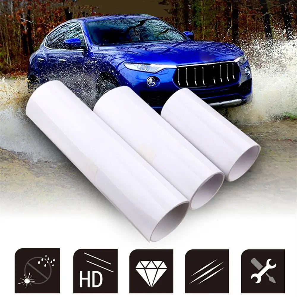Car Bumper Hood Sticker Paint Protection Anti Scratch Transparence Zpaxo