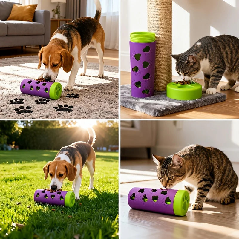 Detachable Pet Slow Feeder&supports Dispenser Durable Bite-resistant
