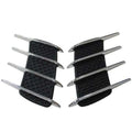Chromium Car Styling Accessories False Air Outlet Shark Gills Zpaxo A