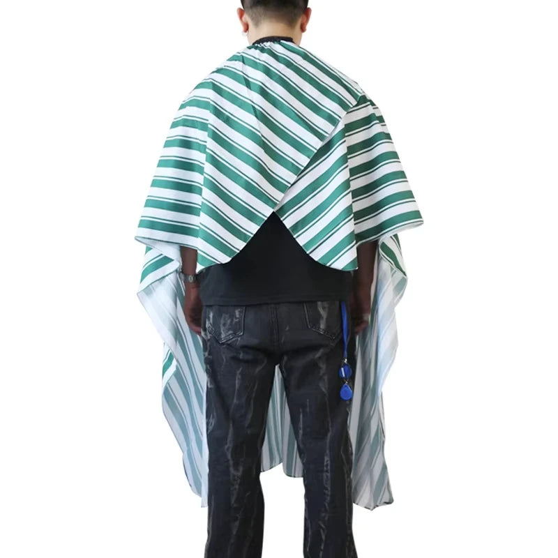 Retro Barber Cape – Waterproof Anti-Static Haircut Apron Barber Haircut Cape Zpaxo