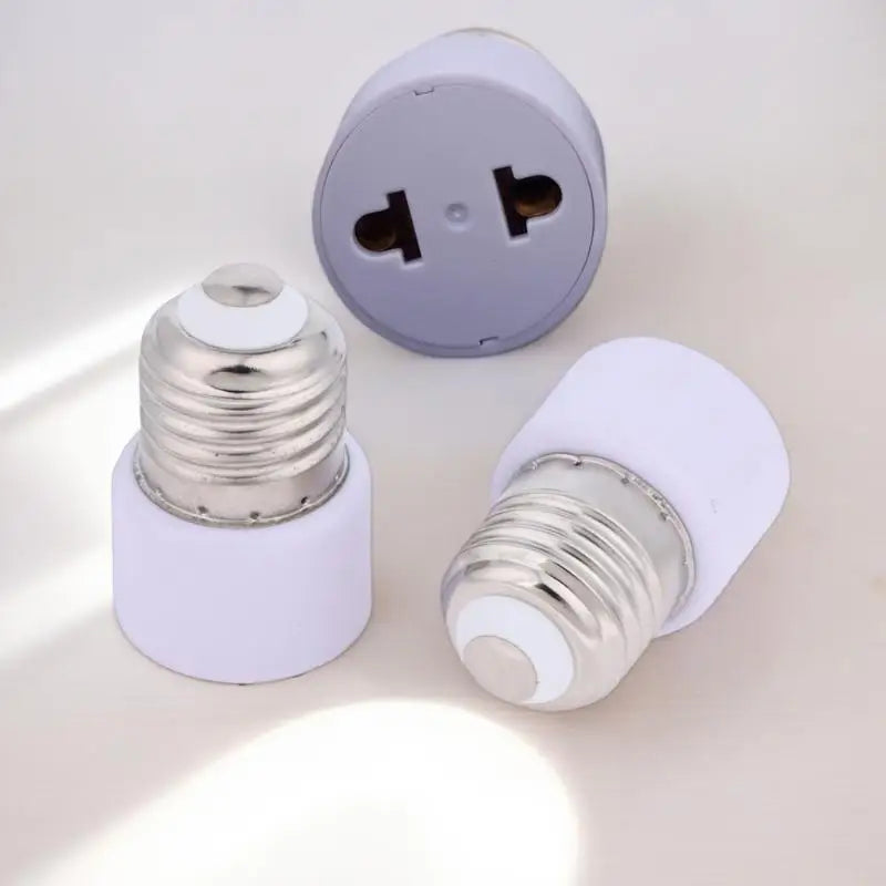 DIY E27 Bulb Base Accessory White Lamp Holder Adapter Without Light Zpaxo