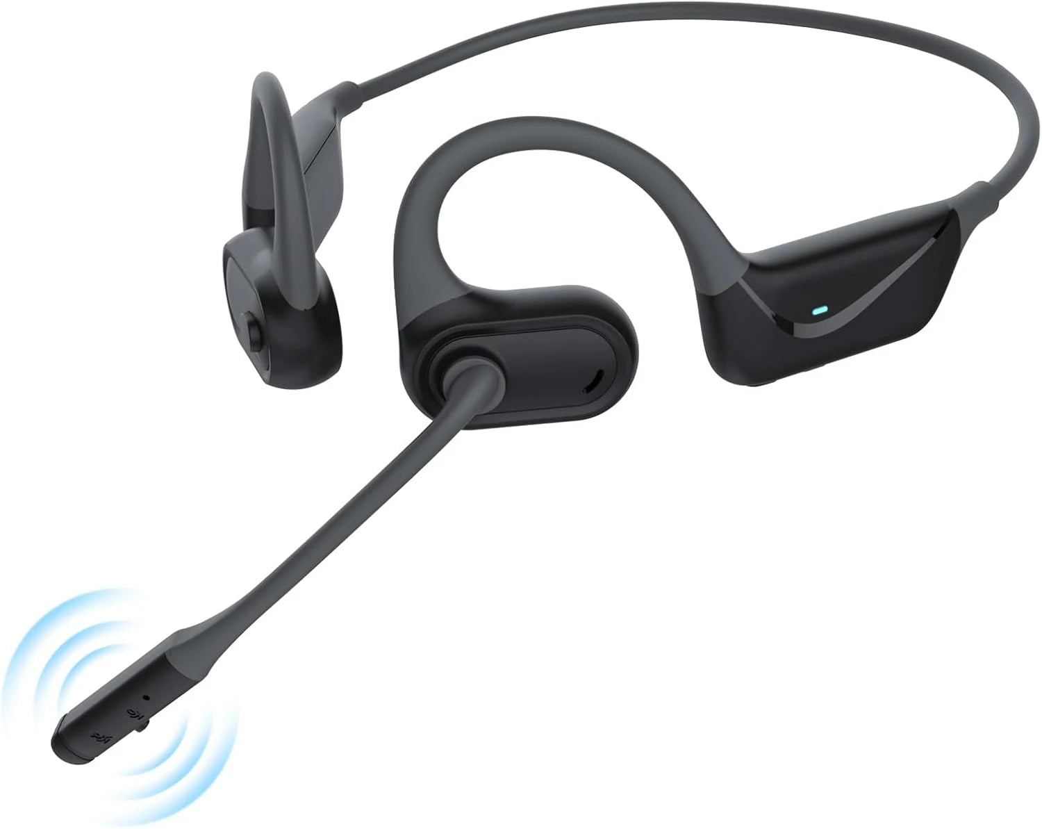 Open Ear Headphones Mic Lightweight Bluetooth 5 4 Headset Microphone