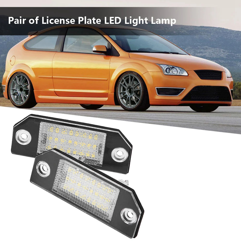 24 LED Beads License Plate Light Lamp C MAX Focus MK2