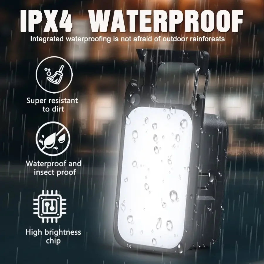 POCKETMAN Mini LED Keychain Flashlight – 4 Modes USB-C