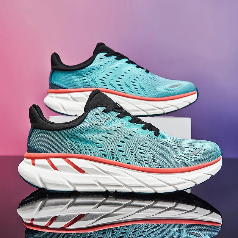 Men's Casual Sneakers Luxury Trainer Shoes Breathable Race Running