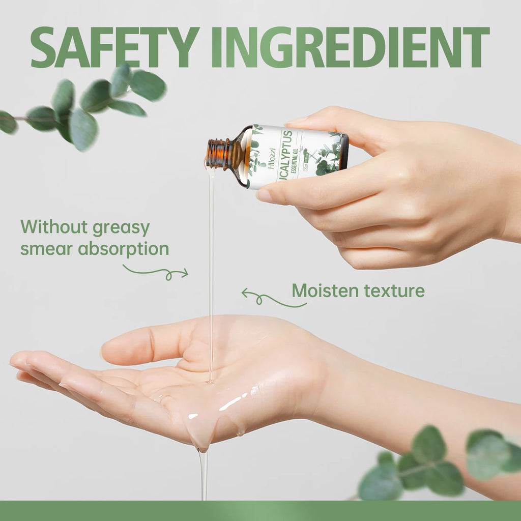 Eucalyptus Essential Oil aceite esencial aromático para difusor Aromatherapy Multi-purpose essential oils Multi-scene essential Zpaxo