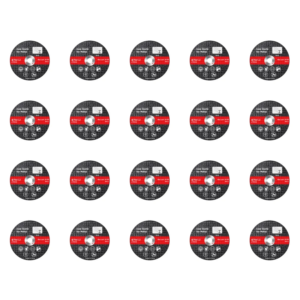 1-50PCS 76mm Metal Cutting Discs Sanding Grinding Wheels Blades Discs For Electric Angle Grinder Accessories Metal Cutter Tools Zpaxo 20PCS
