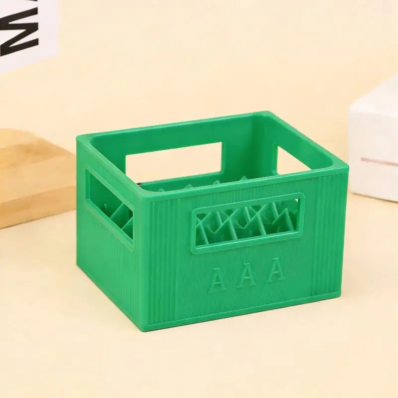 Beer Crate Battery Organizer – 20/30 Slot Stackable Storage Box