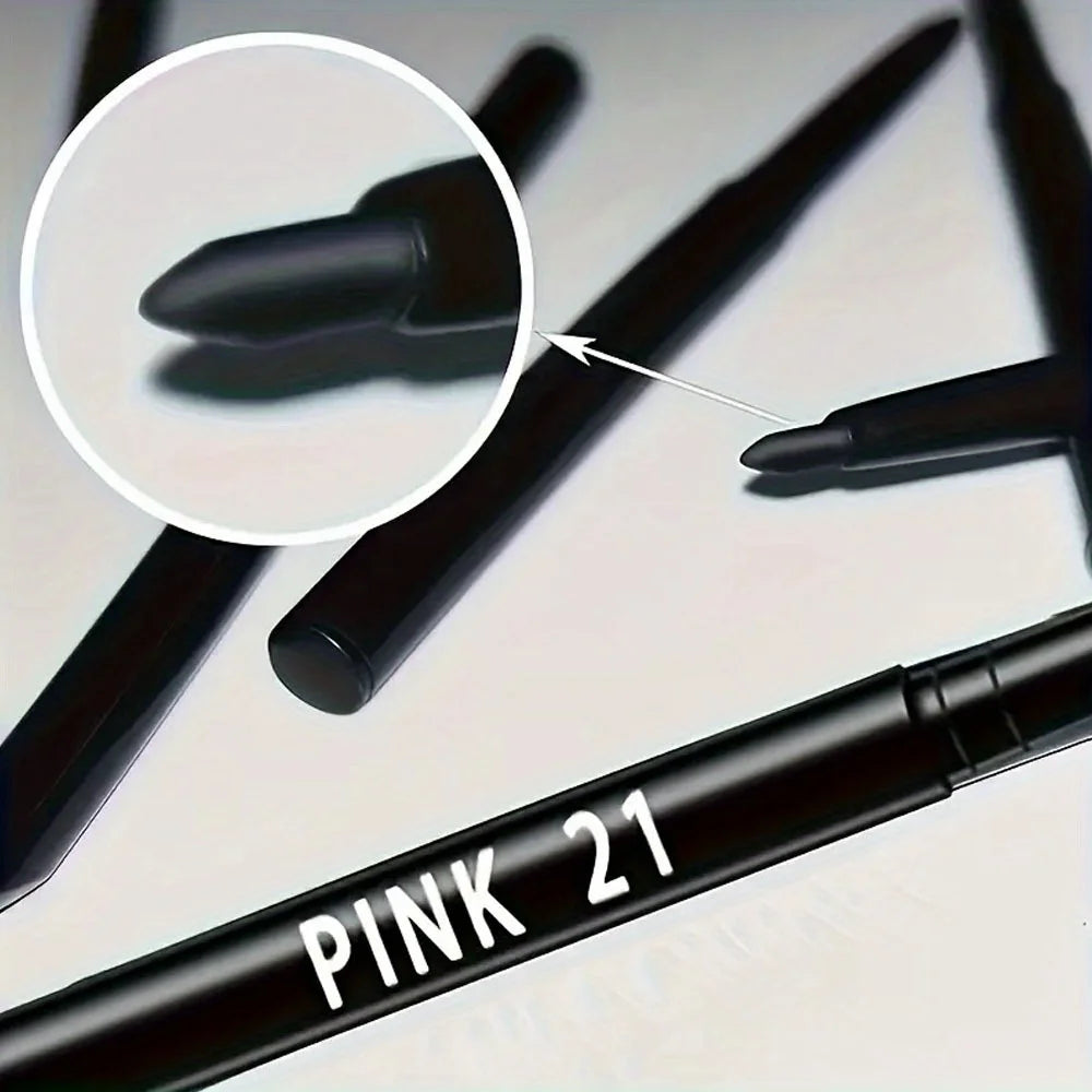 3pcs Waterproof And Sweat Proof Black Eyeliner Gel Pen, Smooth And Non Caking, Perfect Gift For Eye Cosmetics Zpaxo