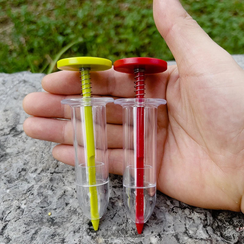1pcs Handheld Seed Dispenser Mini Manual Seeder Tool For Garden Planting Flower Pot & Garden Bed Essential Gardening Supplies Zpaxo
