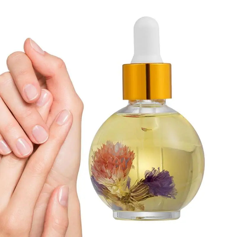 30ml Dried Flower Nourishing Cuticle Oil – Nail Treatment Cuticle Nail Oil Zpaxo
