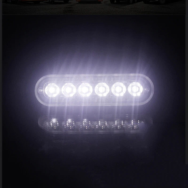 12V-24V Fog Lights LED Work Light Flood Off-road Car External White 6