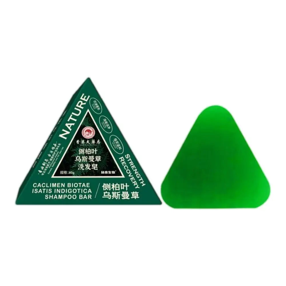 Natural Herbal Hair Growth Soap – Usman Grass & Platycladus Herbal Shampoo Soap Zpaxo Usman G
