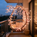 Pink LED Cherry Blossom String Lights Batteries Not Included Battery