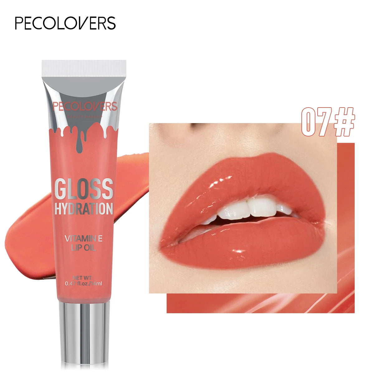 1 Pc Water Glossy Mirror Jelly Lip Gloss Moisturizing Lips Shine Delicately Brightening Lip Color Zpaxo 07