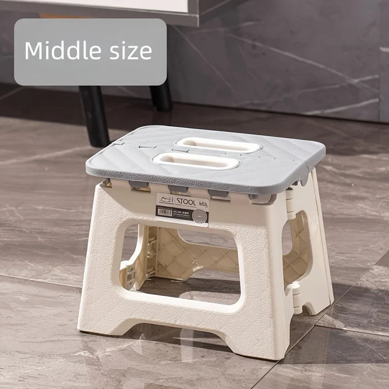 Simple Office Stool, Fashionable, Beautiful, Sturdy and Durable, Folding Stool for Home Use, Easy to Store, Office Folding Stool Zpaxo