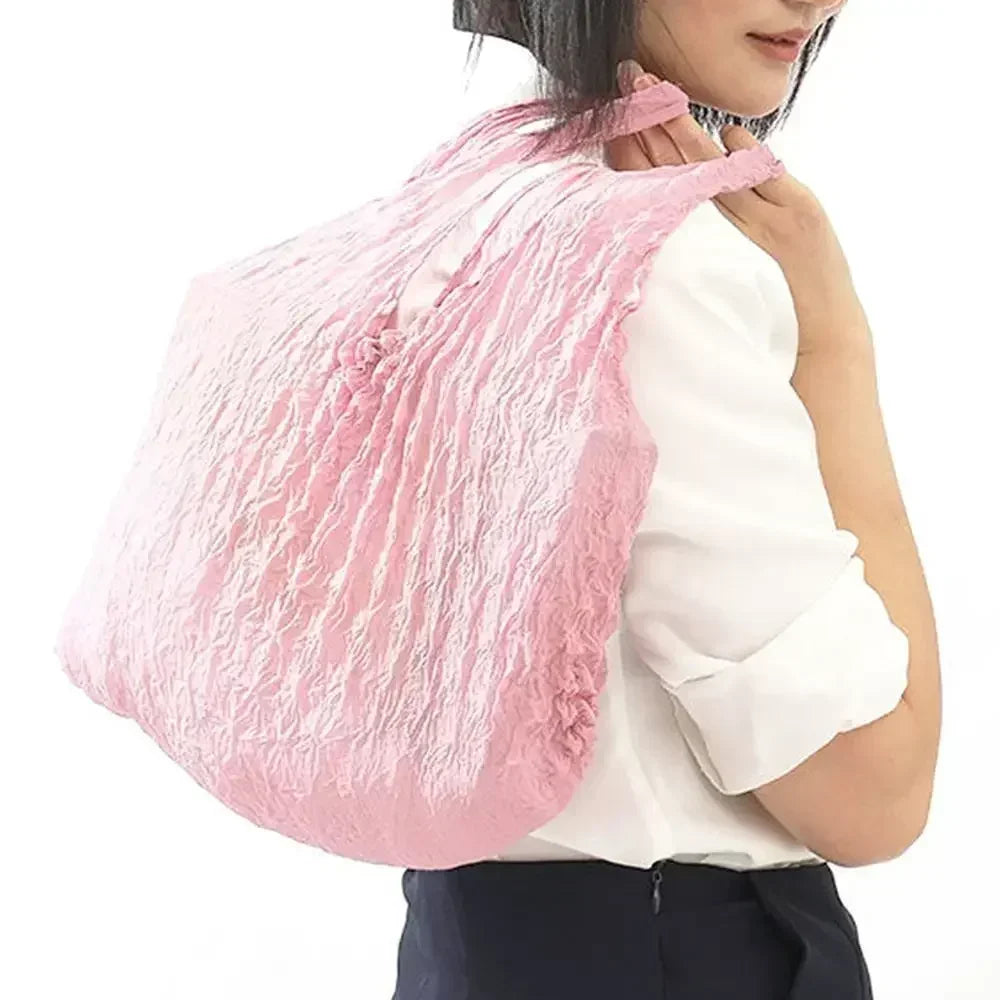 Foldable Expandable Stretch Storage Bag – Mini Pleated Pouch Expandable Storage Pouch Zpaxo