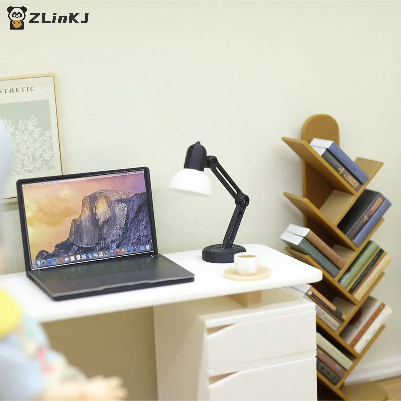 Doll Home Simulation Table Lamp Furniture Decoration Toy 1 12 Zpaxo