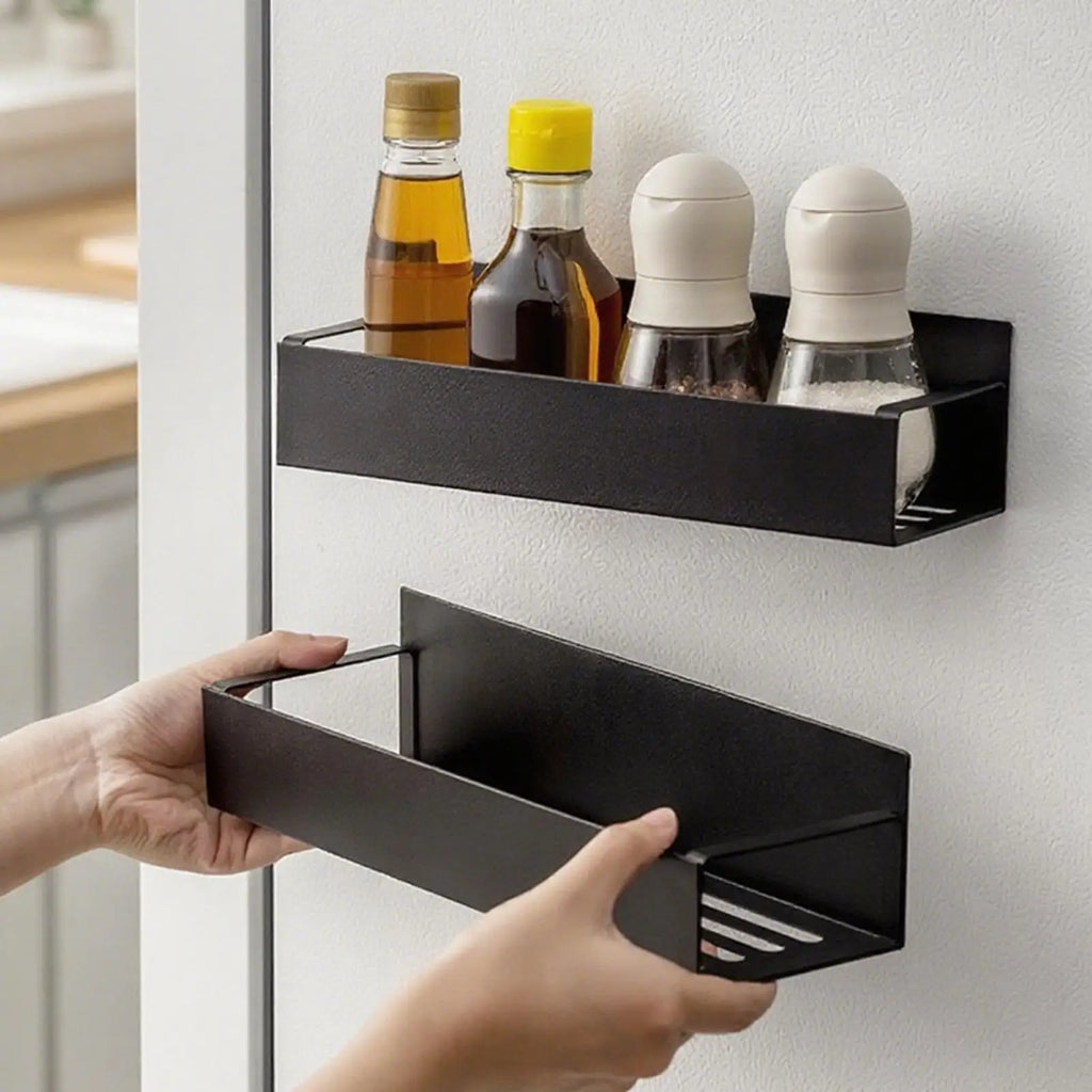 Magnetic Seasoning Rack Fridge Microwave Oven Condiment Shelf 2