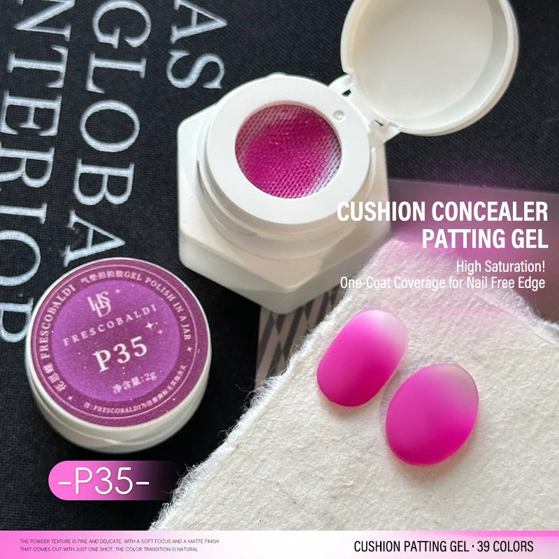 Gradient Nail Air Cushion Patting Gel Gloss Ombre Polish Blush