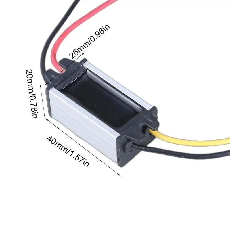 652F 12V 24V to 3V Buckk Model Converters Waterproof Step Down Model Converters Buckk Voltages Regulator for Car Zpaxo