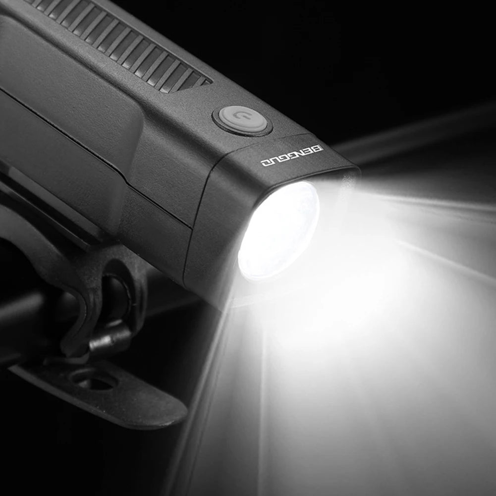 Bicycle Headlight USB Rechargeable Bike Handlebar Light Waterproof