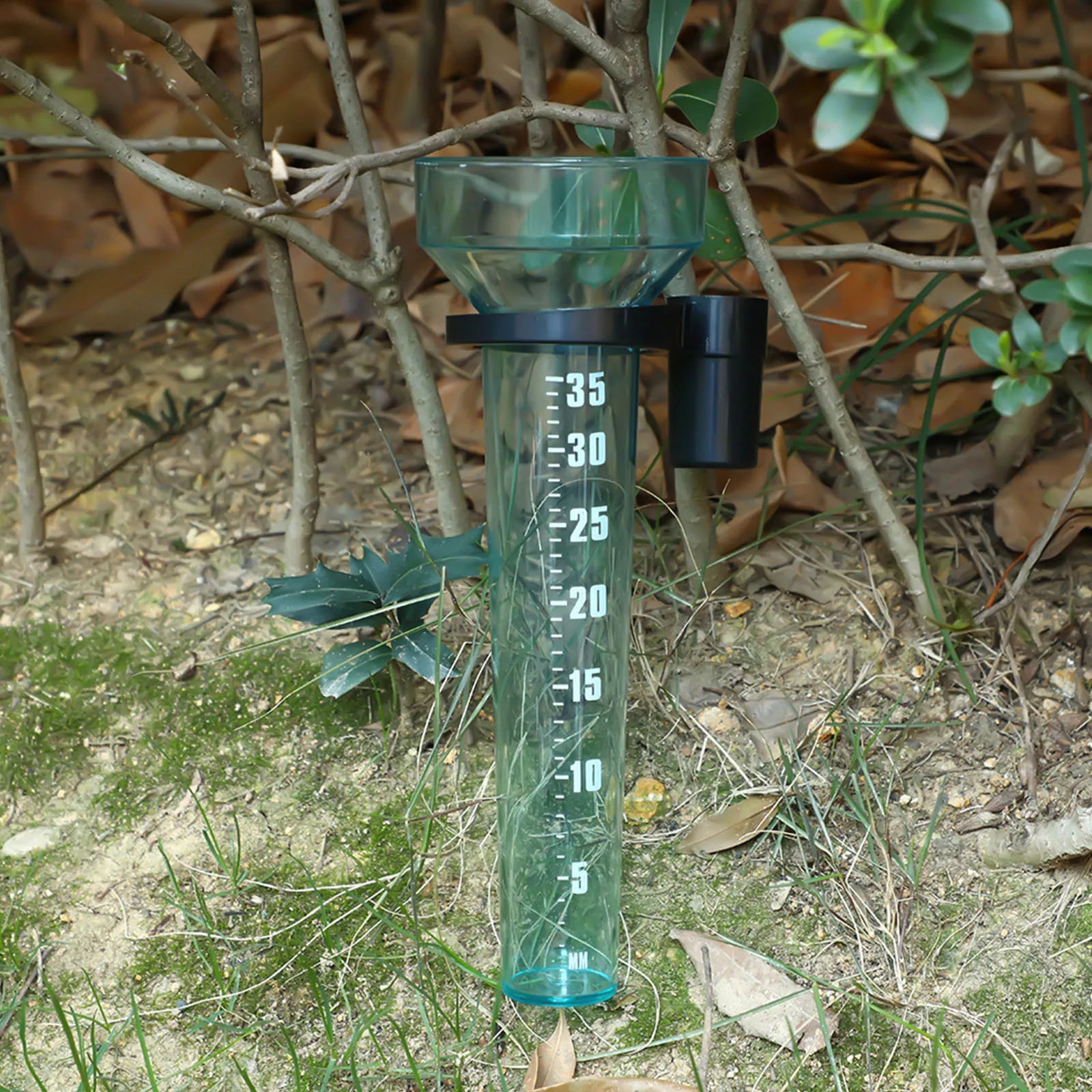 Rain Gauge Rainwater Meter Plastic Water Measurement Cup Tool Outdoor