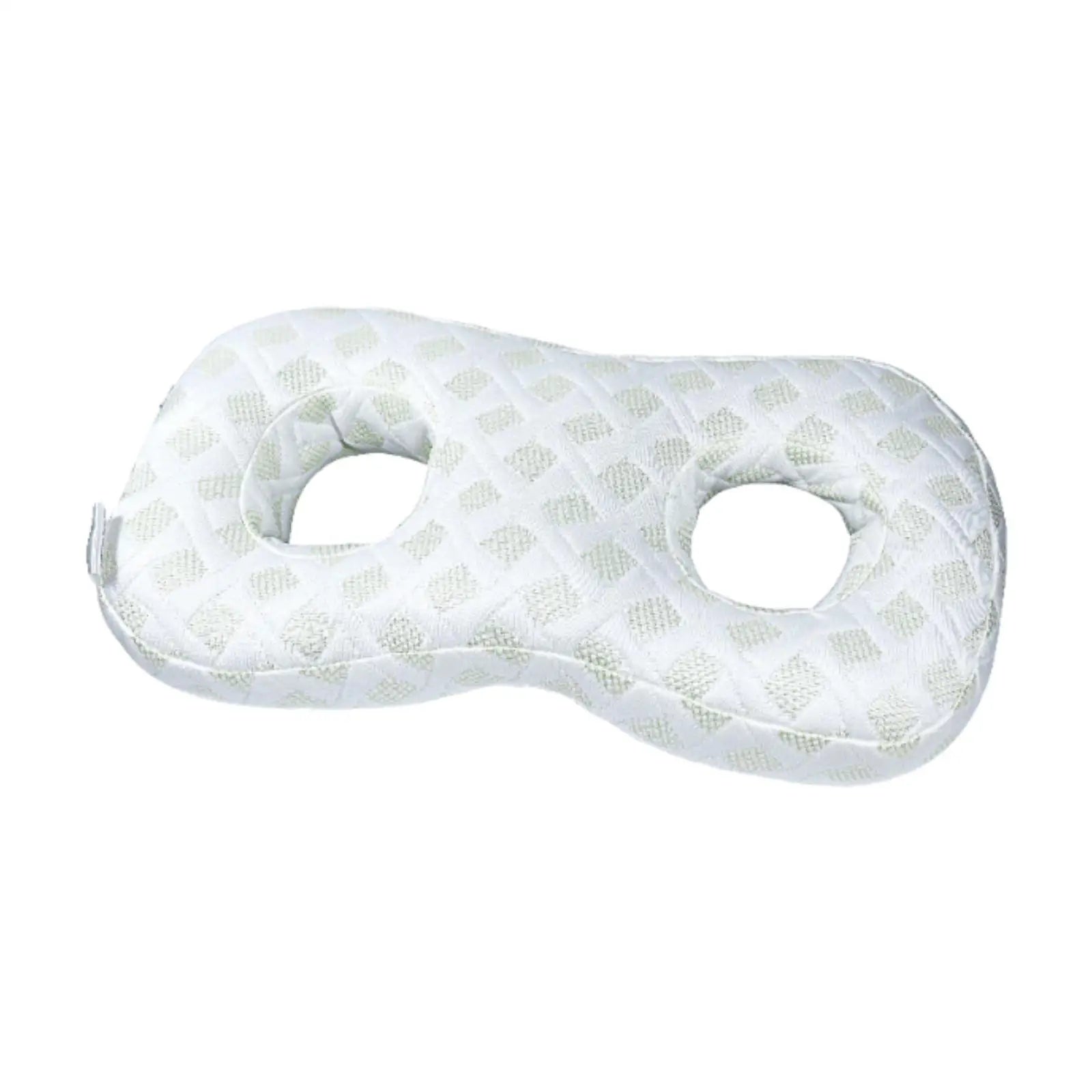 Ear Piercing Pillow Guard Protector Breathable Ear Hole Pillow for Piercings Zpaxo White