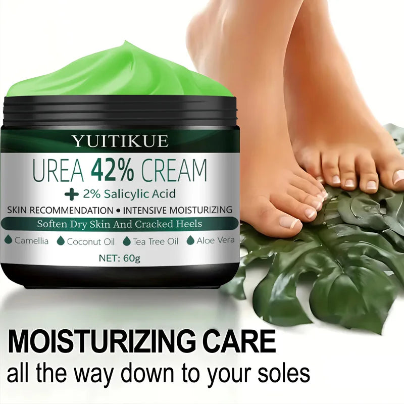 YUITIKUE 42% Urea Foot Cream with 2% Salicylic Acid – 60g Urea Foot Cream Zpaxo Default Title