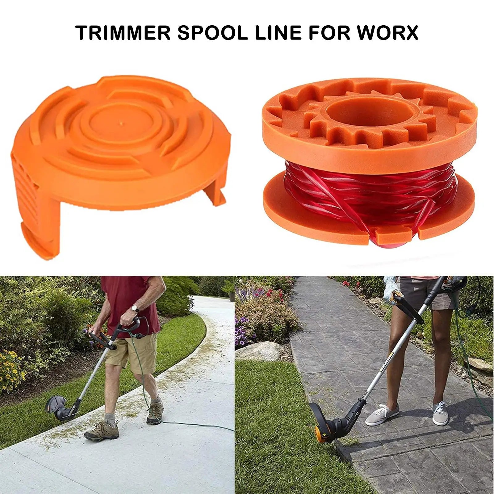 Worx WA0010 Replacement Trimmer Spool Line 20-Pack Trimmer Spool Line Zpaxo