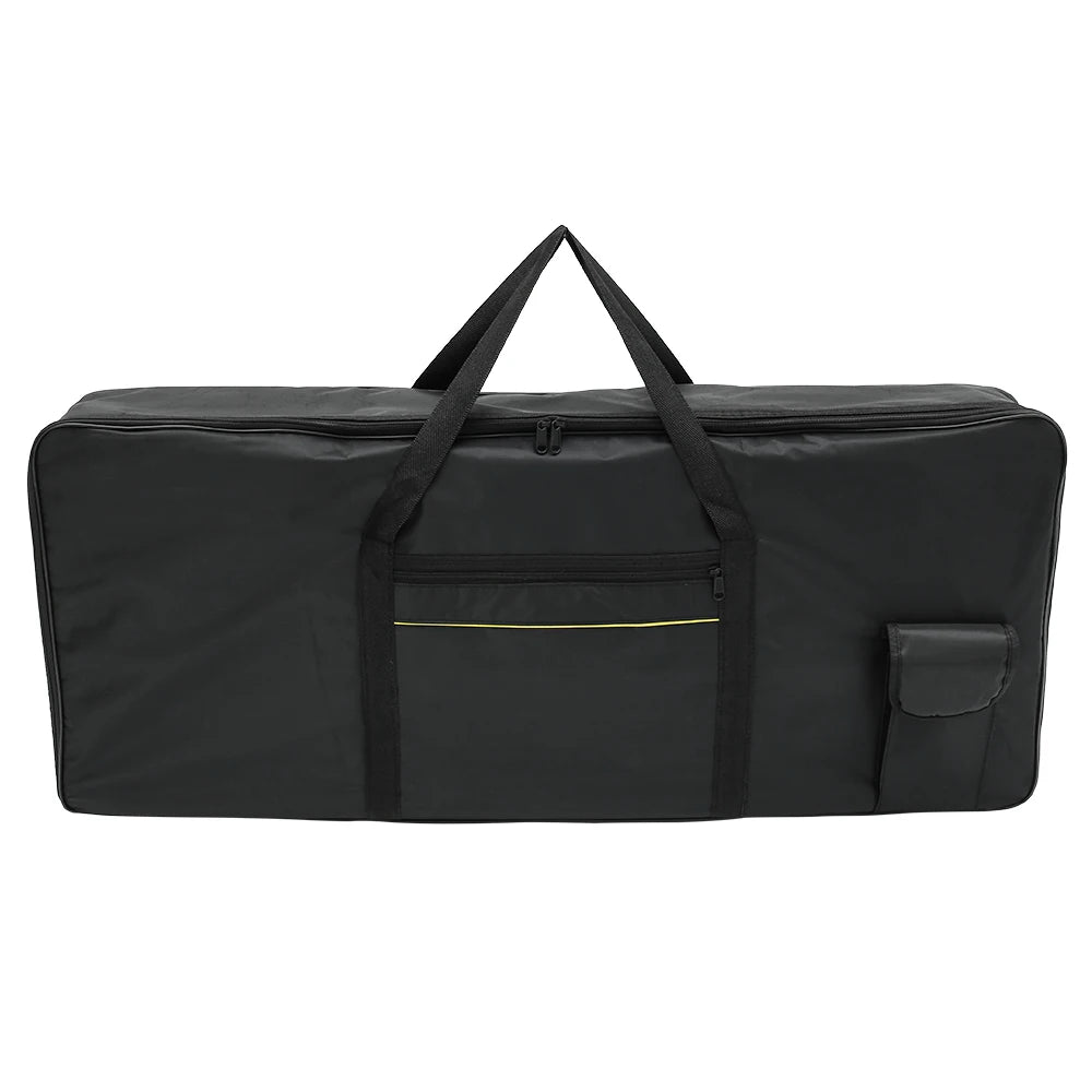 61Keys Instrument Bag Oxford Cloth Dust Cover Waterproof Thicken 100*40cm Piano Protective Storage Bag Portable Electronic Piano Zpaxo black black