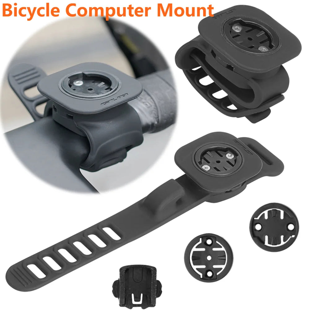 Anti Slip Base Silicone Bicycle Computer Bracket Code Meter Holder