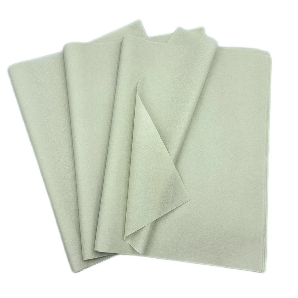 50-Sheet Sage Green Tissue Paper for Gift Wrapping & Bouquets