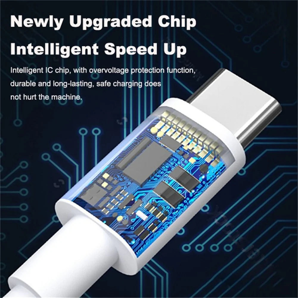6A Type C Cable 120W Fast Charging Phone Charger USB C Data Cord For Huawei Mate 40 50 Honor Xiaomi Samsung Quick Charge Cable Zpaxo
