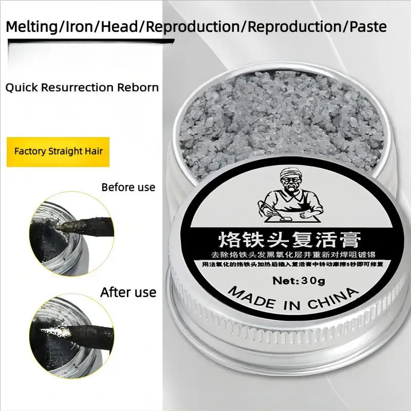 Soldering Iron Head Resurrection Paste Tip Refresher Solder Cream