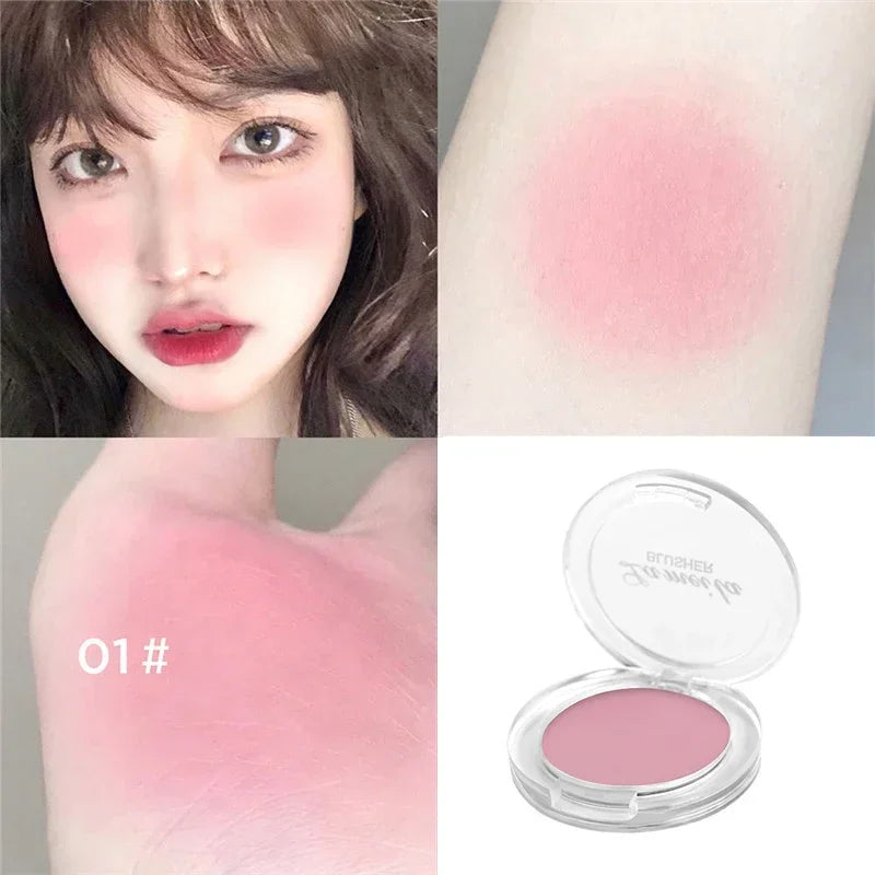 Monochrome Blush Face Mineral Pigment Peach Orange Nude Pink Blue Zpaxo 01