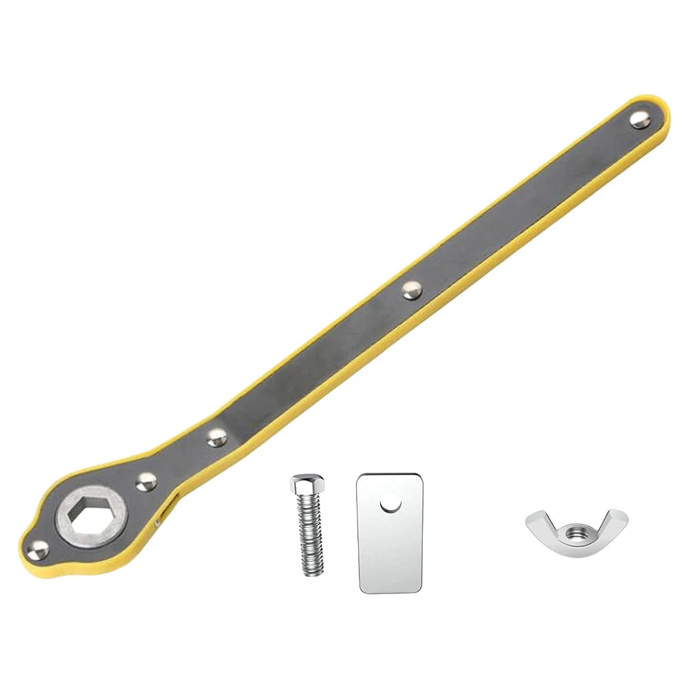 Car Jack Ratchet Wrench Scissor Garage Tire Wheel Lug Handle Small