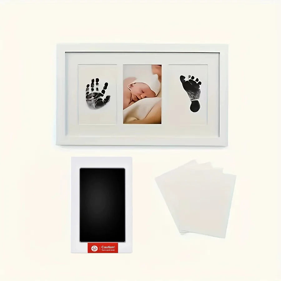 Baby Handprint Footprints Ink Pads Safe Non-toxic No-touch Skin